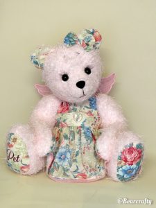 memory bear with wings
