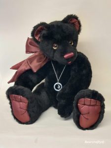 Bear made from coat